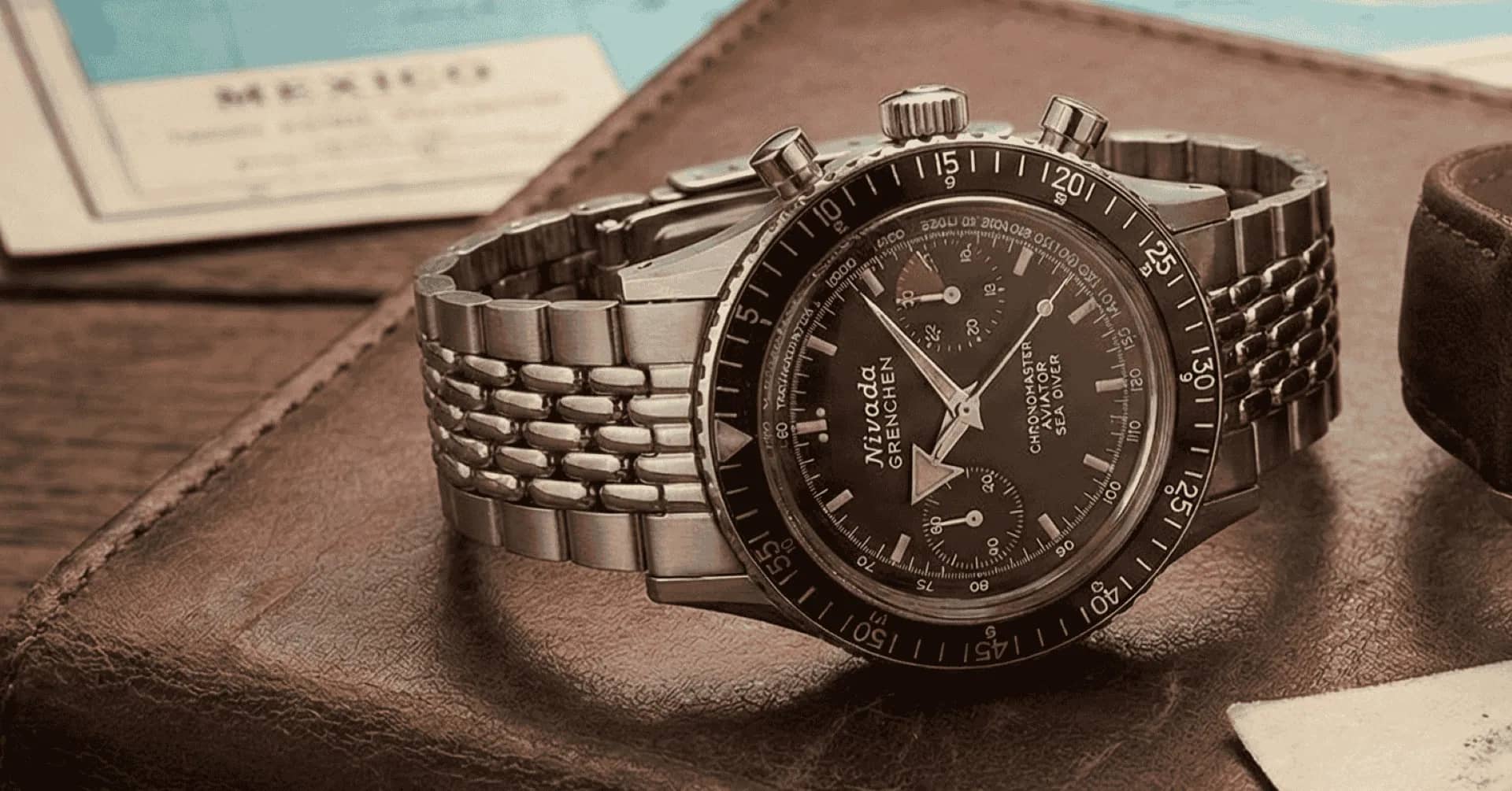 Nivada Chronomaster - El reloj suizo favorito de Mexico