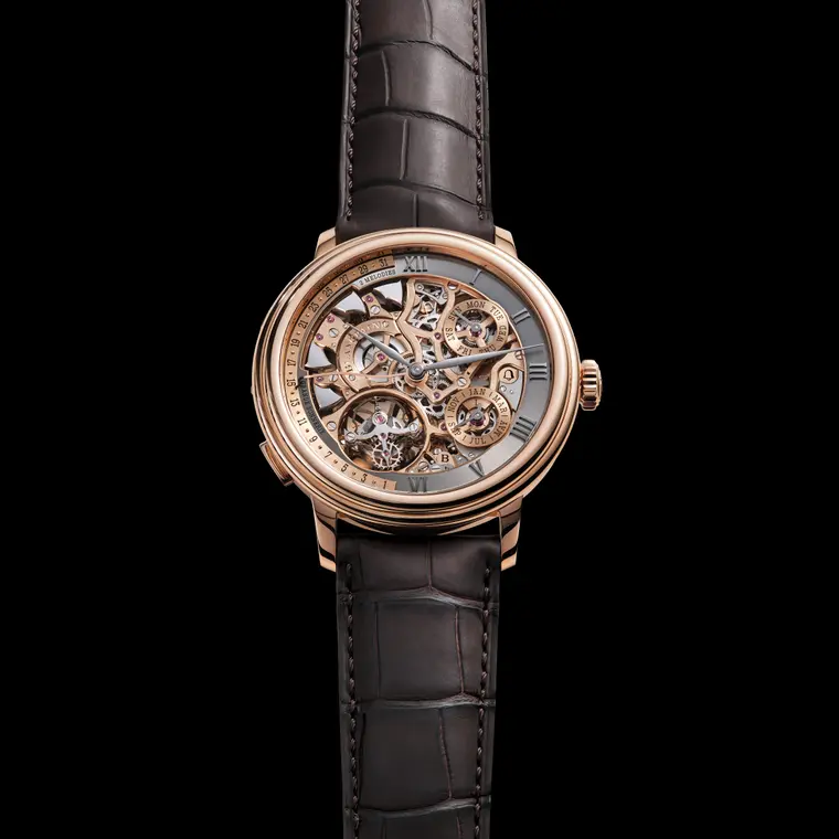 Blancpain Grande Double Sonnerie en oro rojo, nominado en Excepción mecánica. Foto © GPHG