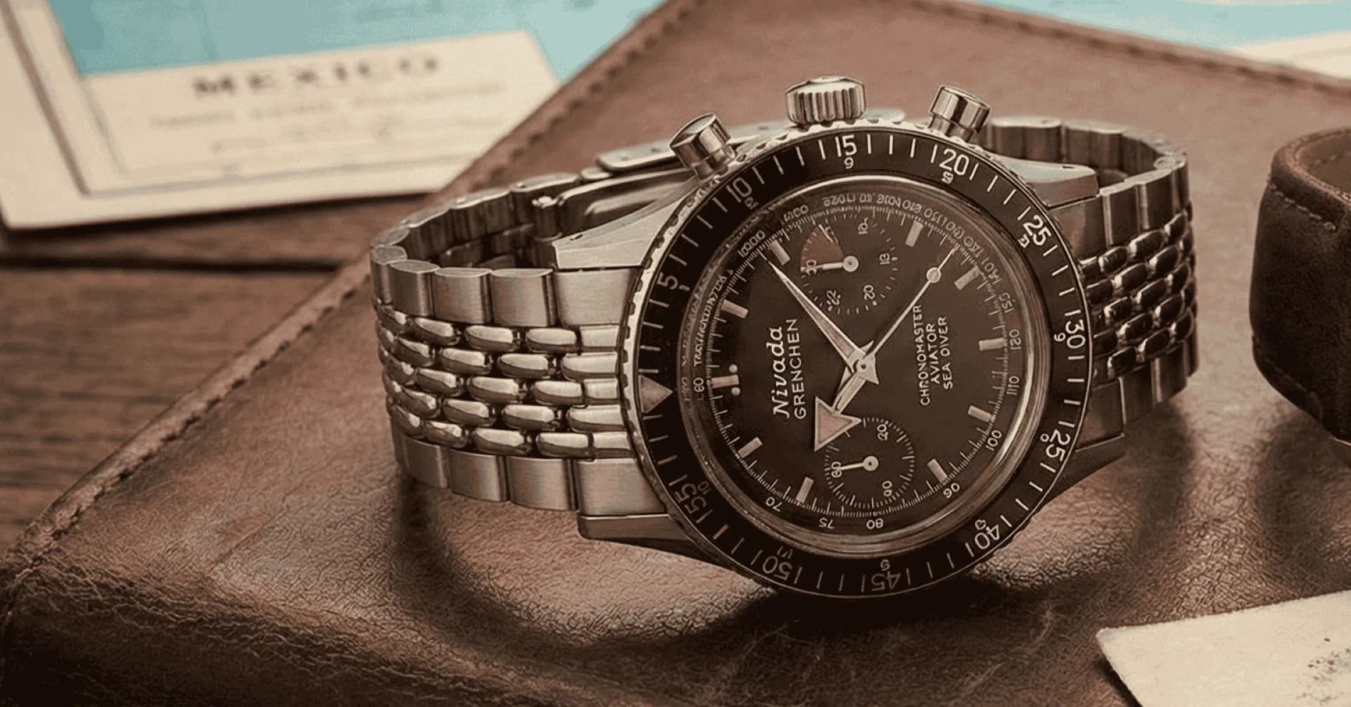 Nivada Chronomaster - El reloj suizo favorito de Mexico
