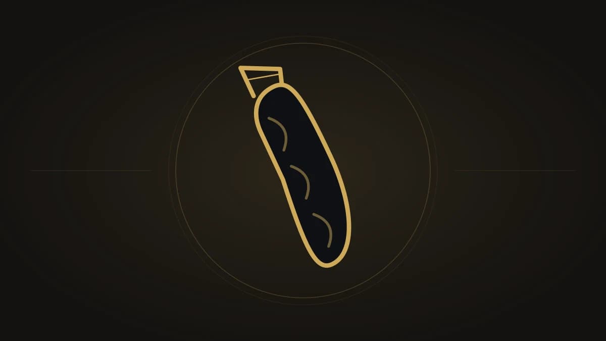 Ilustración vectorial dorada de una navaja de relojero para tapas a presión sobre fondo carbón oscuro