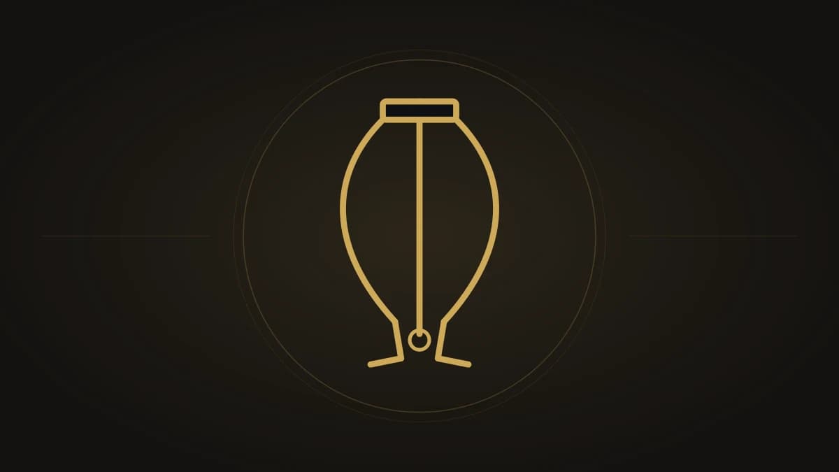 Ilustración vectorial dorada de un extractor de agujas tipo Presto sobre fondo carbón oscuro