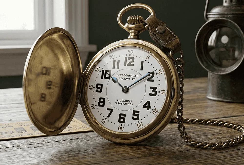Relojes Ferroviarios - Ejemplo de reloj estilo Relojes Ferroviarios | Momento Relojero