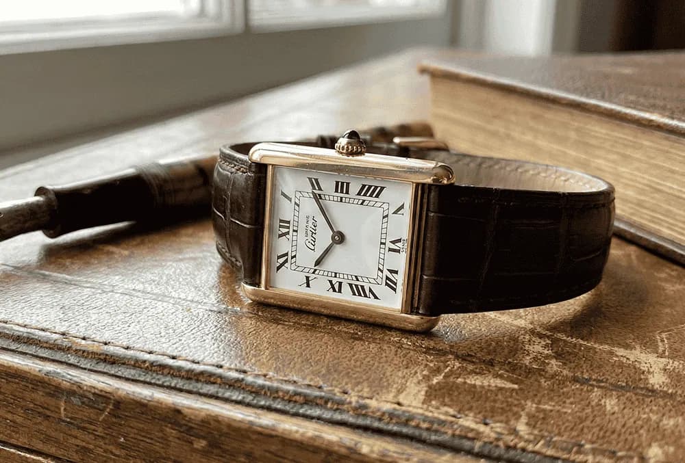 Tank / Rectangulares / Tonneau - Ejemplo de reloj estilo Tank / Rectangulares / Tonneau | Momento Relojero