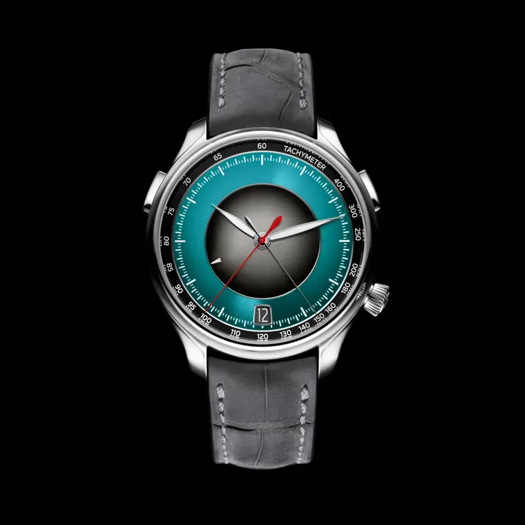 H. MOSER & CIE Endeavour Flyback Chronograph Dual Time Date