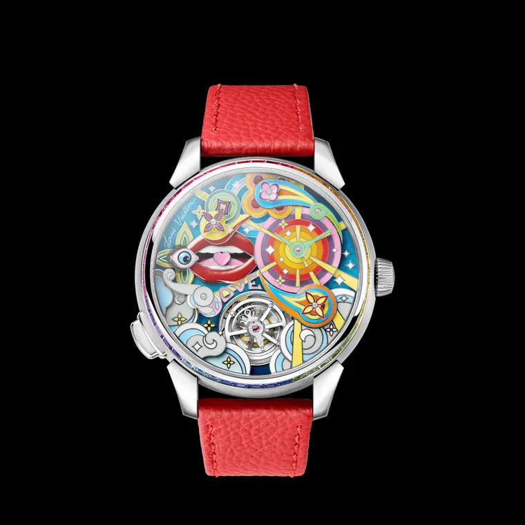 LOUIS VUITTON Tambour Taiko Arty Automata