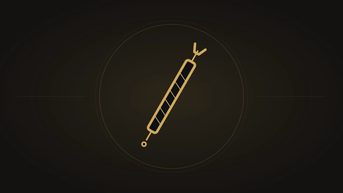 Icono de la serie El Taller: la herramienta de pasadores (spring bar tool)